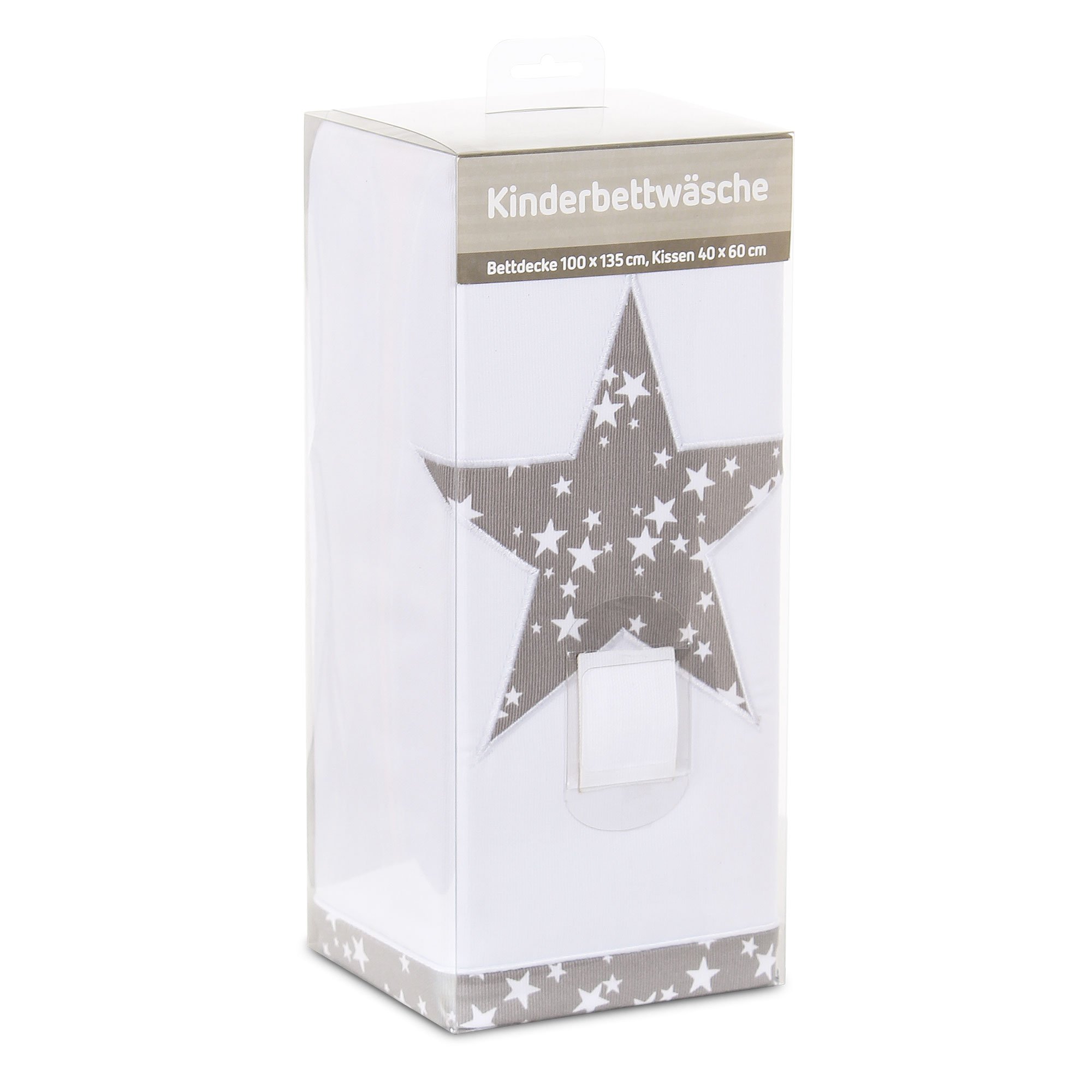 babybay-kinderbettw-sche-piqu-taupe-sterne-2-teiliges-set-100x135-cm-40x60-cm-mi image 2