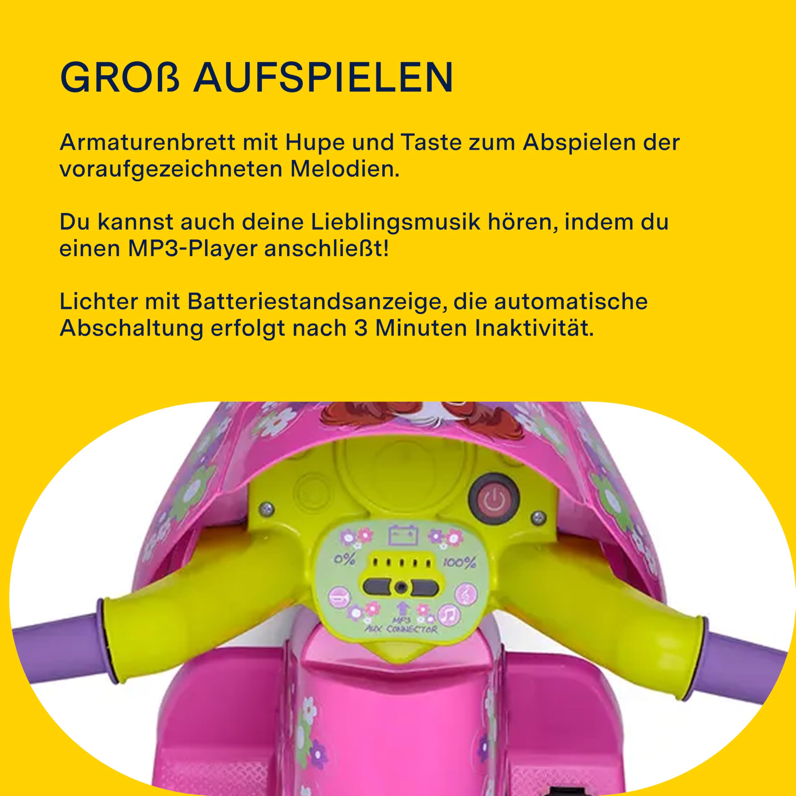 peg-perego-mini-puppy-elektromotorrad-ab-1-jahr-6v-akku-led-scheinwerfer-hupe-mu image 4