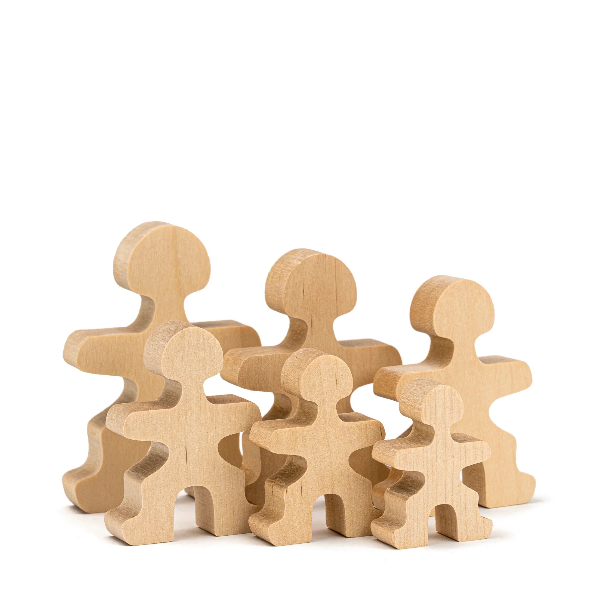 ette-tete-flockmen-familienset-30-holzfiguren-aus-naturholz-f-r-montessori-spiel image 2