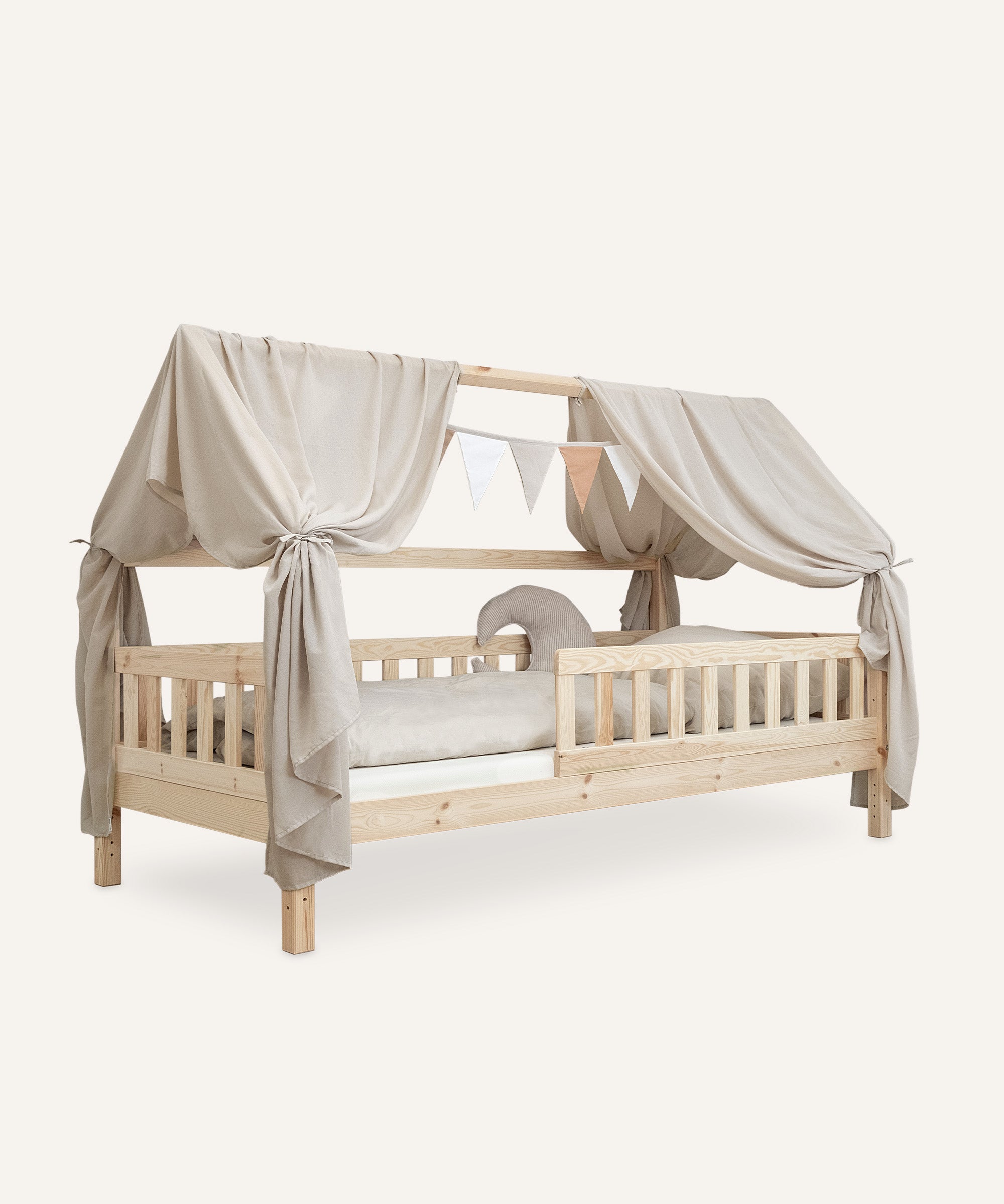 ehrenkind-betthimmel-set-b-ware-f-r-das-hausbett-himmel-halterung-und-aufh-ngung image 1