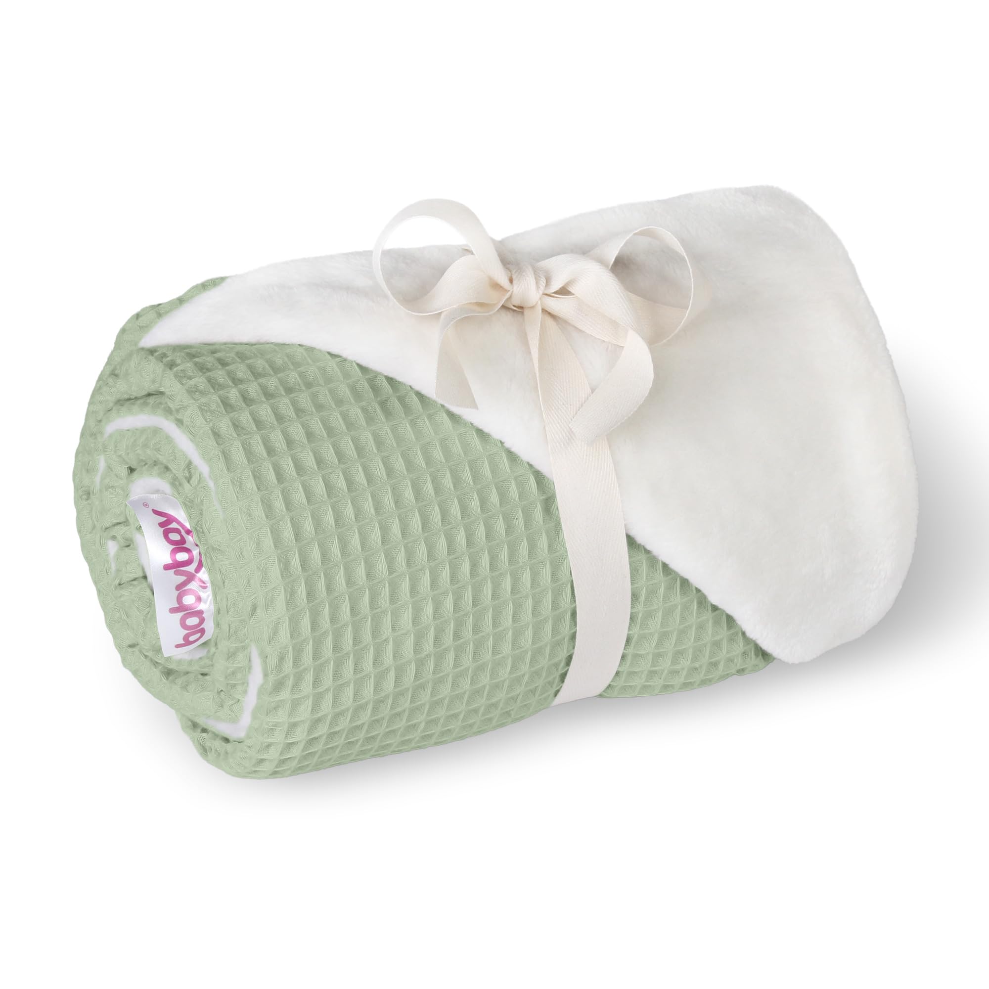 babybay-kuscheldecke-hellgrau-sterne-wei-100-x-75-cm-microfaserflausch image 6