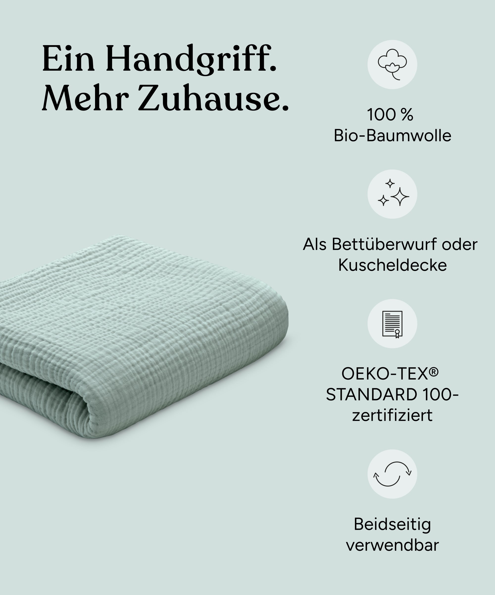ehrenkind-tagesdecke-aus-musselin-4-lagig-bio-baumwolle image 3