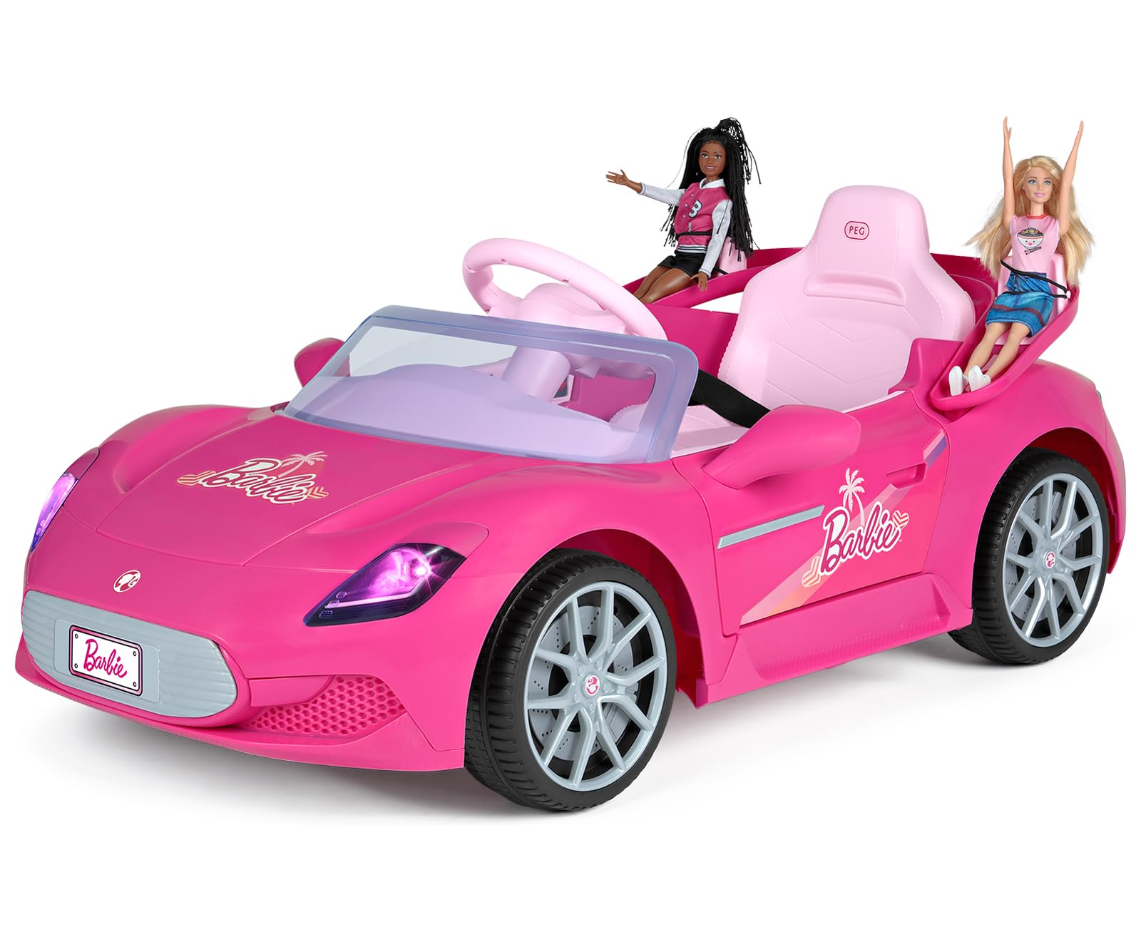 peg-perego-barbie-rc-elektroauto-ferngesteuert-12v-zwei-sitze-f-r-barbie-puppen- image 1