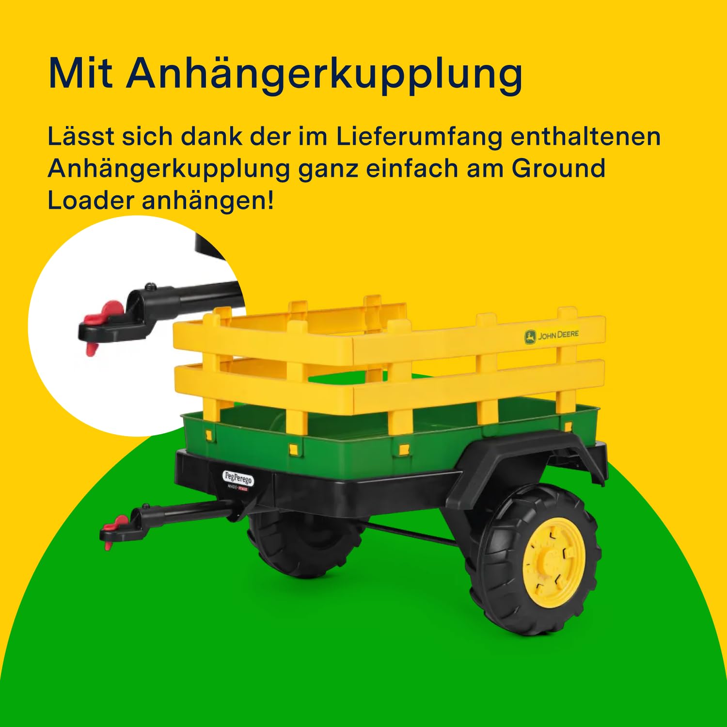 peg-perego-john-deere-dual-force-trailer-zweirad-anh-nger-f-r-elektro-traktoren- image 3