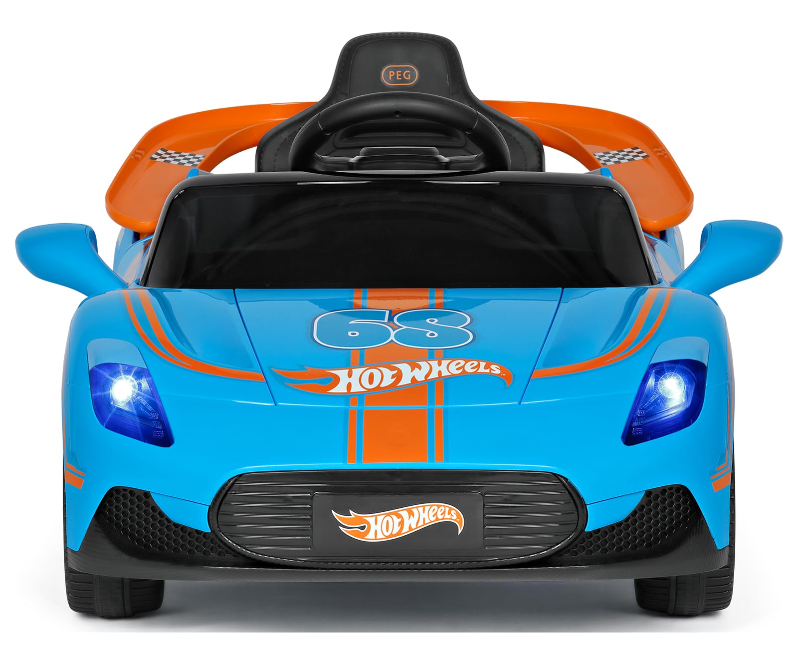 peg-perego-hot-wheels-rc-elektroauto-mit-fernbedienung-12-v-f-r-kinder-ab-18-mon image 2