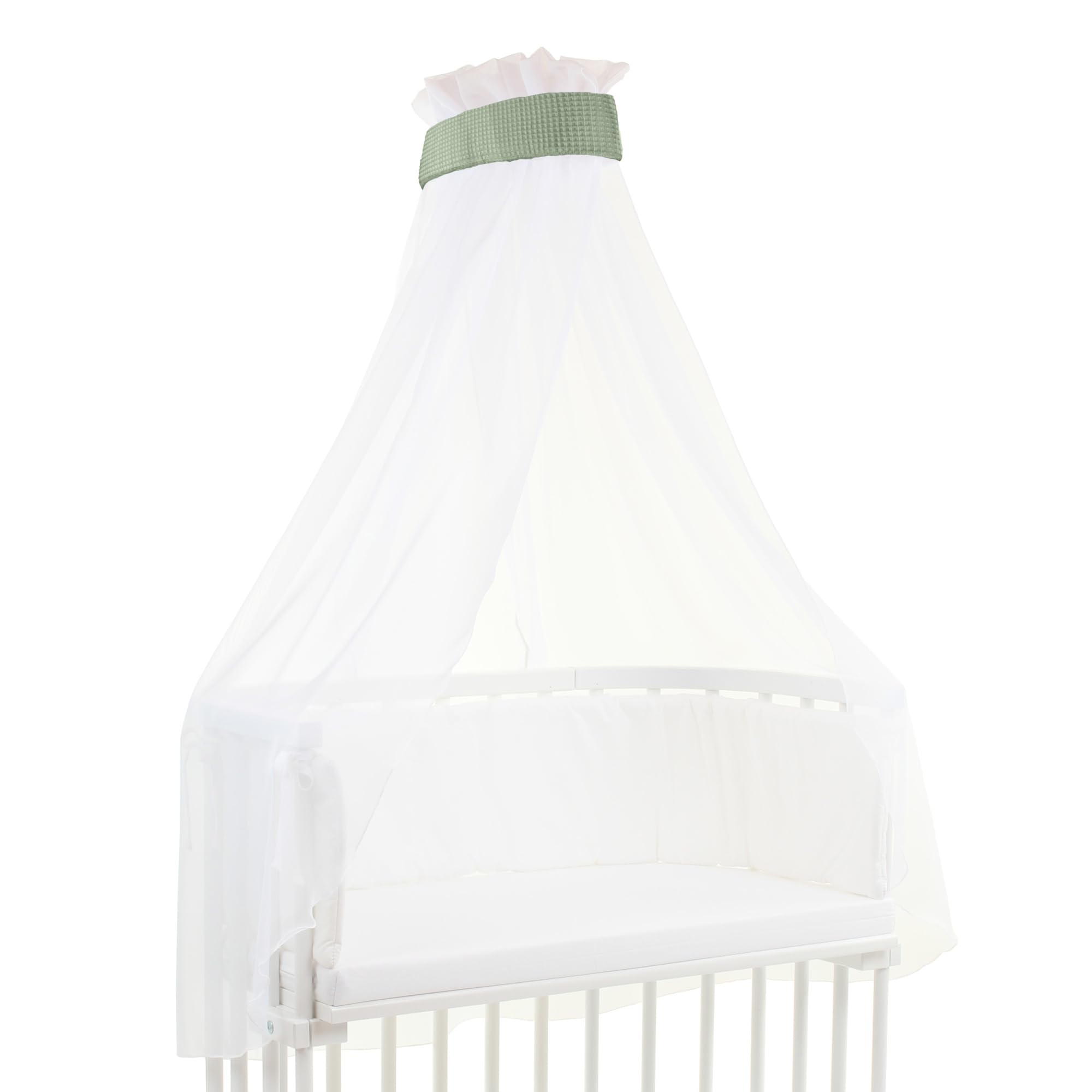 babybay-himmel-waffelpiqu-mit-band-passend-f-r-alle-modelle-bis-96-cm-l-nge-jade image 1