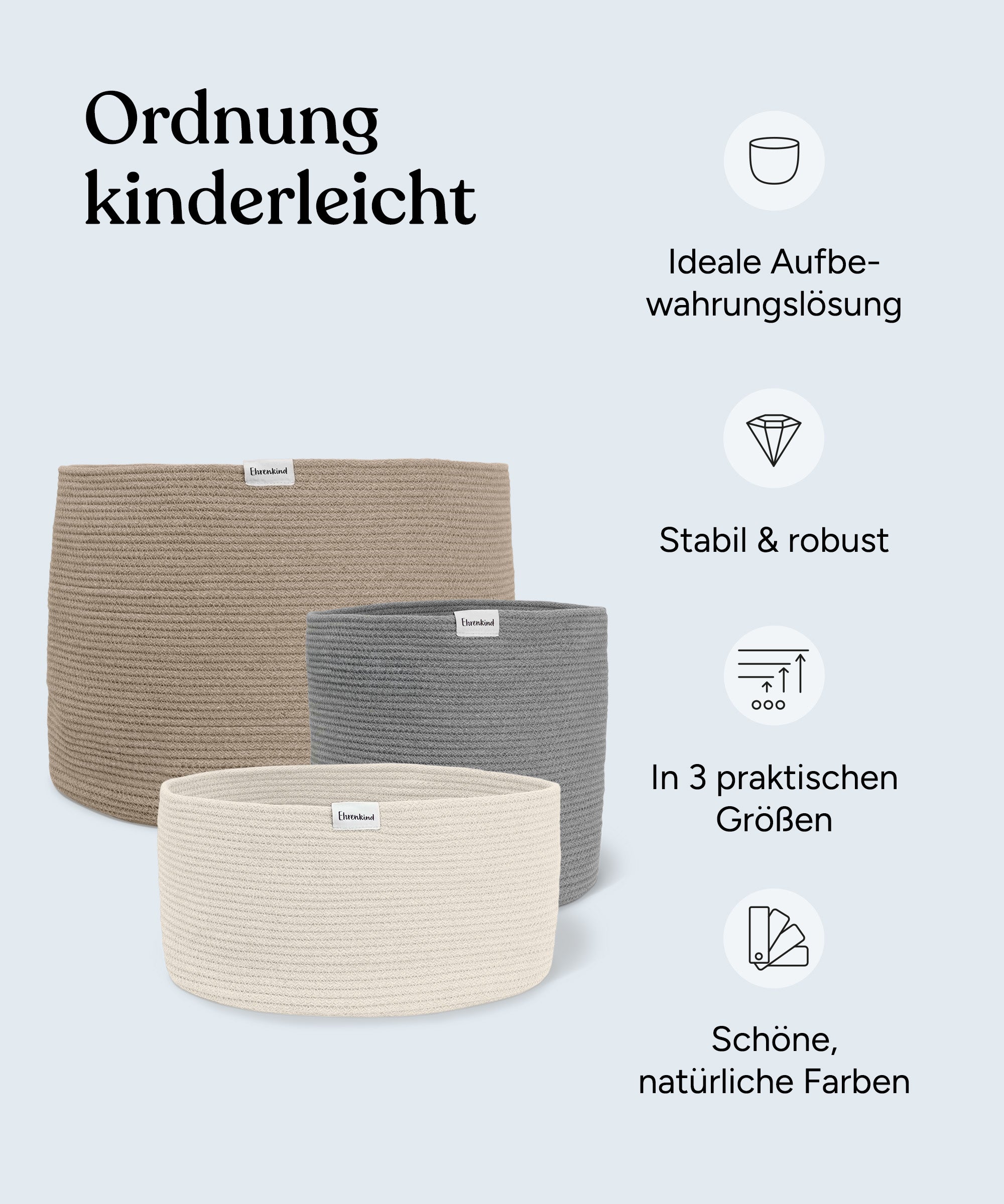 ehrenkind-2er-pack-aufbewahrungskorb-gewebter-seilkorb-f-r-spielzeug-3-farben image 3