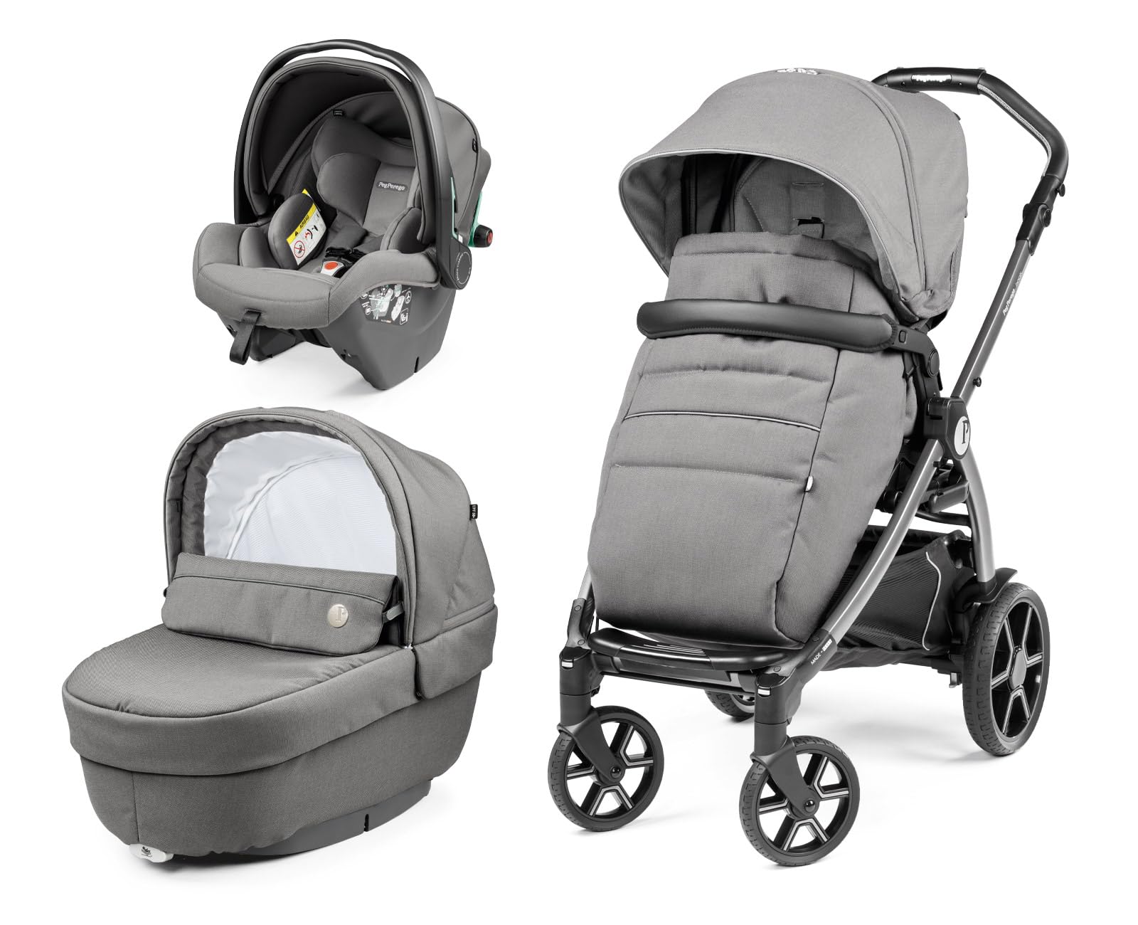 peg-perego-book-modular-trio-baby-stroller-0-4-jahre-reversibler-buggy-mit-elite image 1