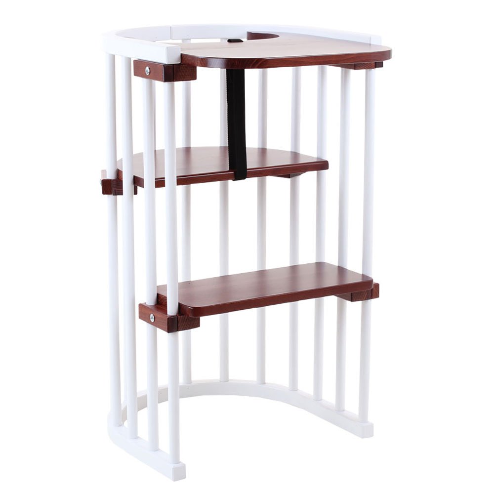 babybay-hochstuhlumr-stsatz-f-r-original-maxi-und-comfort-dunkelbraun-lackiert image 2