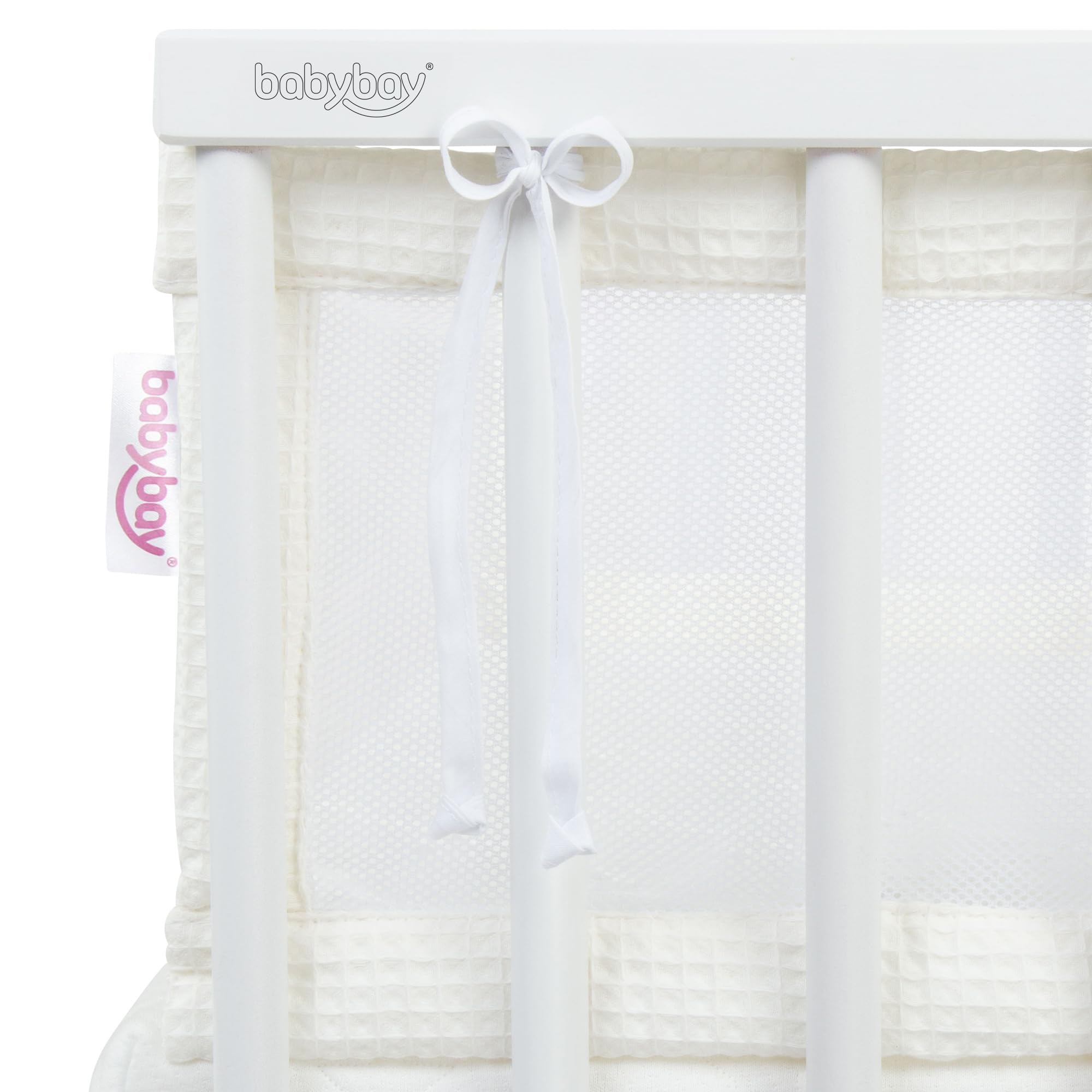 babybay-nestchen-mesh-waffelpiqu-passend-f-r-modell-original-ivory-atmungsaktiv- image 3