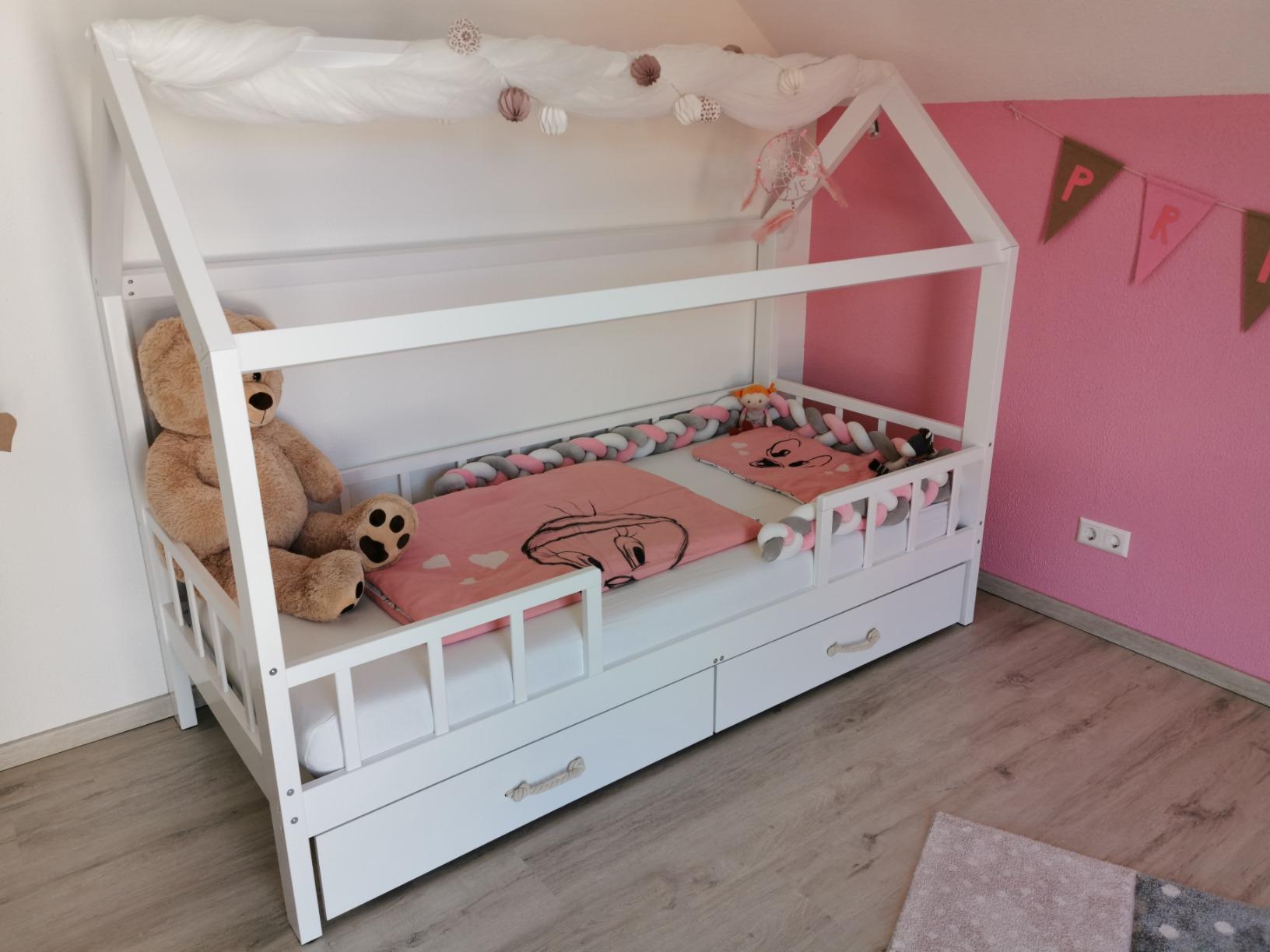 Schönes Bett, aber Aufbau dauert