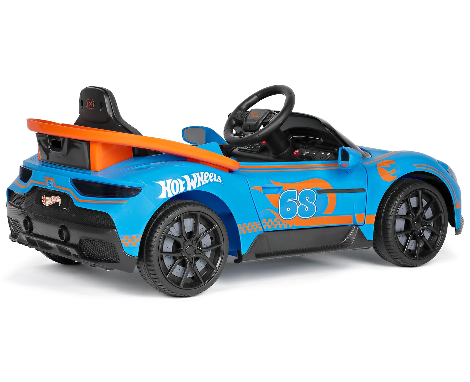 peg-perego-hot-wheels-rc-elektroauto-mit-fernbedienung-12-v-f-r-kinder-ab-18-mon image 3