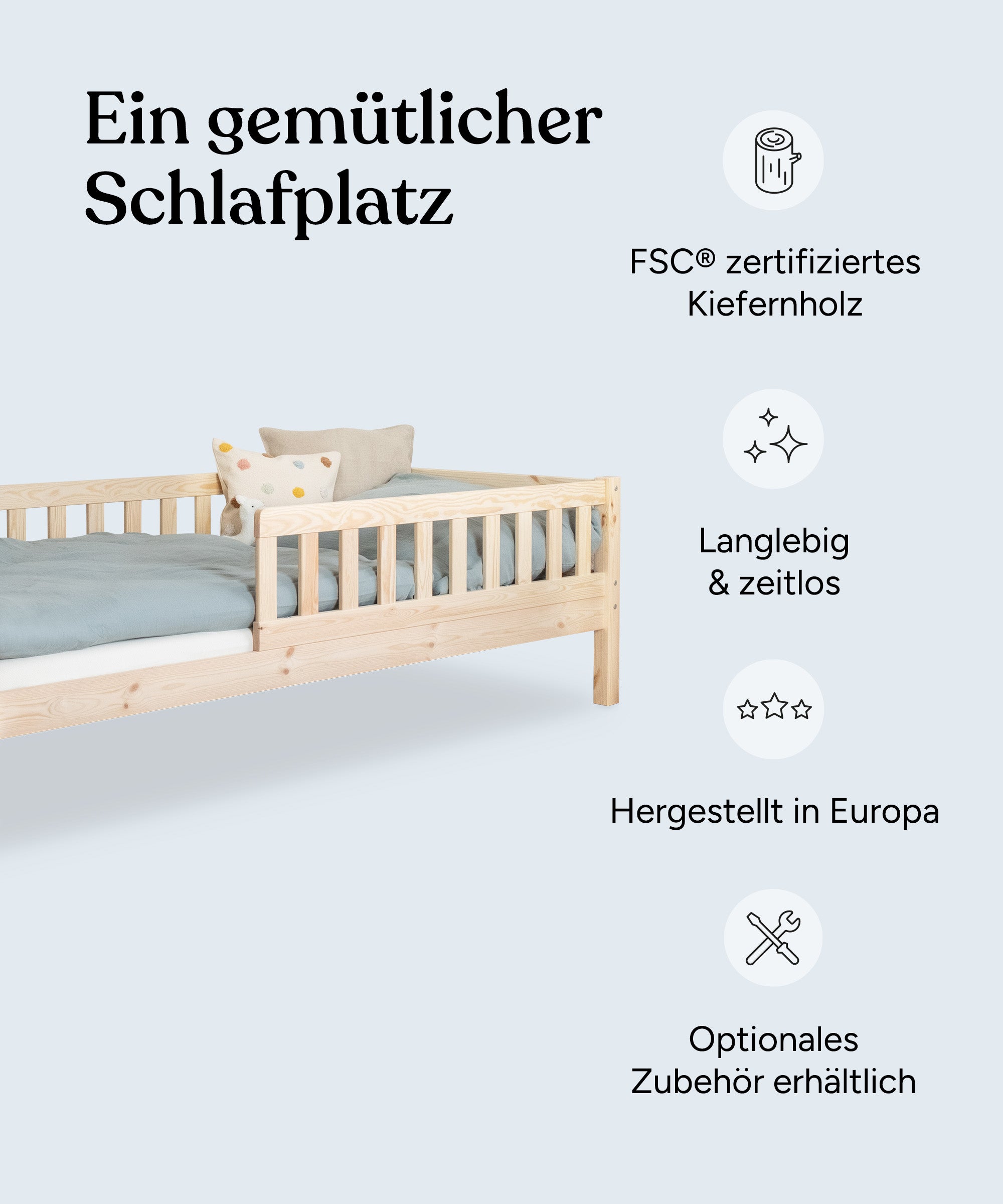 ehrenkind-kinderbett-lille-b-ware-kiefer-natur-90-200-cm image 4