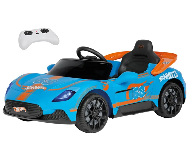 peg-perego-hot-wheels-rc-elektroauto-mit-fernbedienung-12-v-f-r-kinder-ab-18-mon image 1