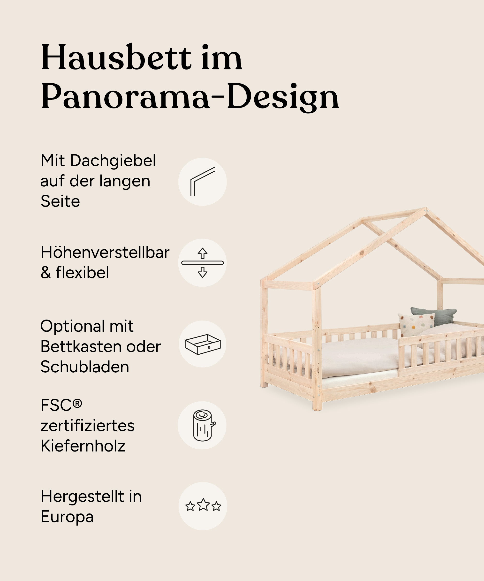 ehrenkind-panorama-hausbett-lille-kiefer-natur-2-in-1-kinderbett image 3