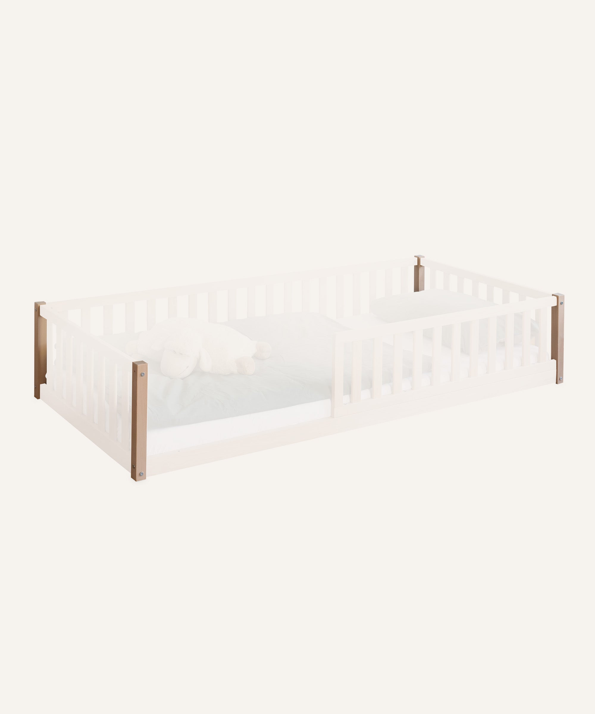 ehrenkind-umbau-set-b1-f-r-livo-hausbett-kinderbett-buche-90-200-cm-zum-bodenbet image 2
